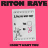 Carátula de Riton & Raye - I Don't Want You