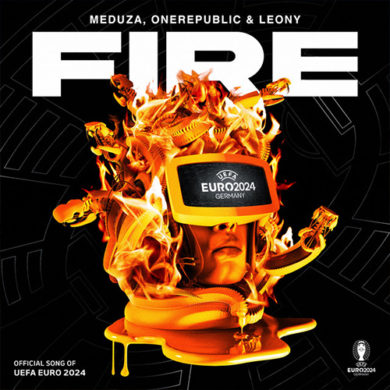 Carátula - Meduza, OneRepublic & Leony - Fire
